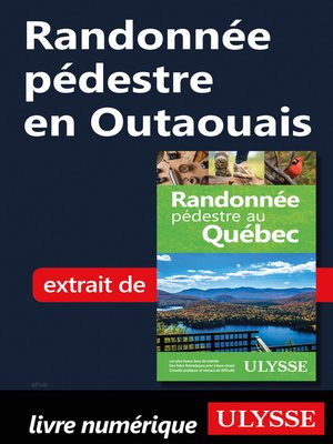 cover image of Randonnée pédestre en Outaouais